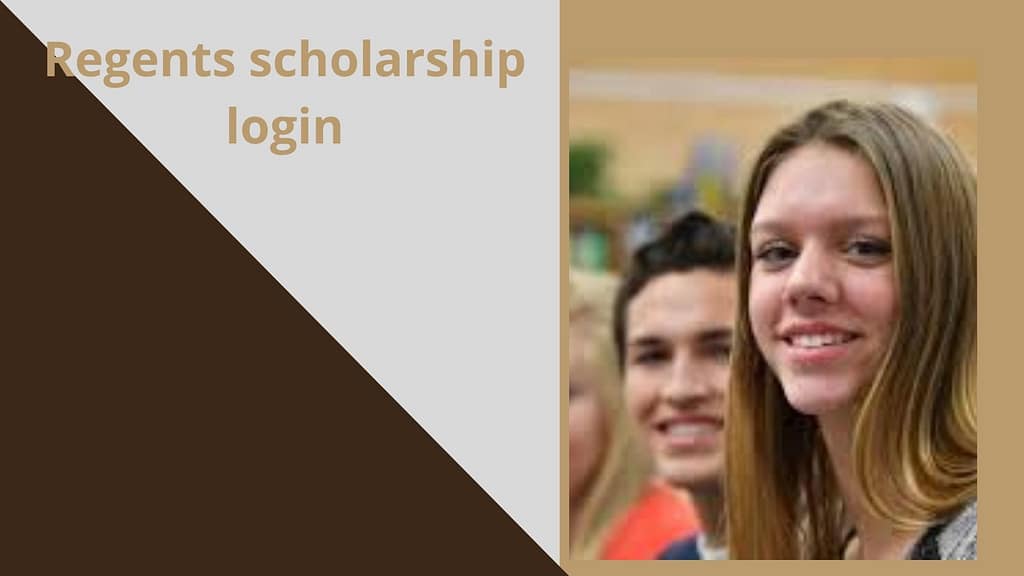 Regents Scholarship Login Utah Students Portal